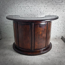 Load image into Gallery viewer, Semi Circle Revivalist Wood Bar Table
