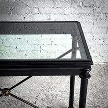 Load image into Gallery viewer, Neoclassical Powder Coat Metal Console
