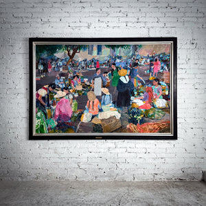 Anton Sipos Post-Impressionist Oil Painting