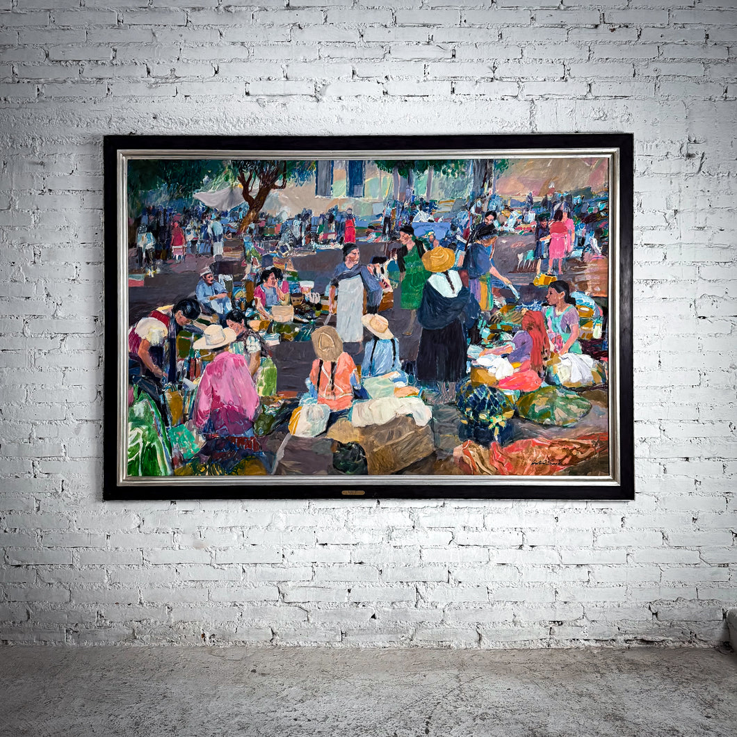Anton Sipos Post-Impressionist Oil Painting