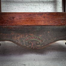 Load image into Gallery viewer, 19th C. Canopy Javanese Hand Carved Wood Daybed
