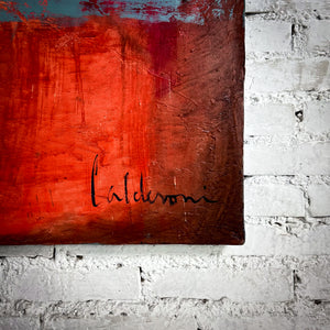 Merry Calderoni Impressionism Canvas Abstract Painting