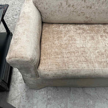 Load image into Gallery viewer, Transitional Champagne Chenille Sofa
