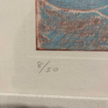 Load image into Gallery viewer, Ranas y Sapos Framed Intaglio Print
