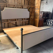Load image into Gallery viewer, Hillsdale Upholstered Metal Bed Frame
