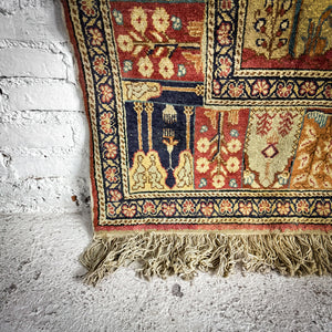 20th C. Caucasian Wool Persian Oriental Hand Knotted Rug