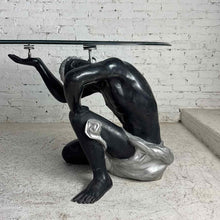 Load image into Gallery viewer, Hollywood Regency Figural Dining Table
