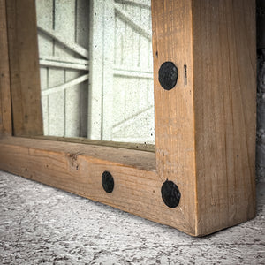 Farmhouse Bleached Beam Full Length Mirror