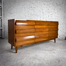Load image into Gallery viewer, Mid-Century Modern Veneer Teak Sideboard
