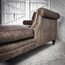 Load image into Gallery viewer, Transitional Leather Chaise
