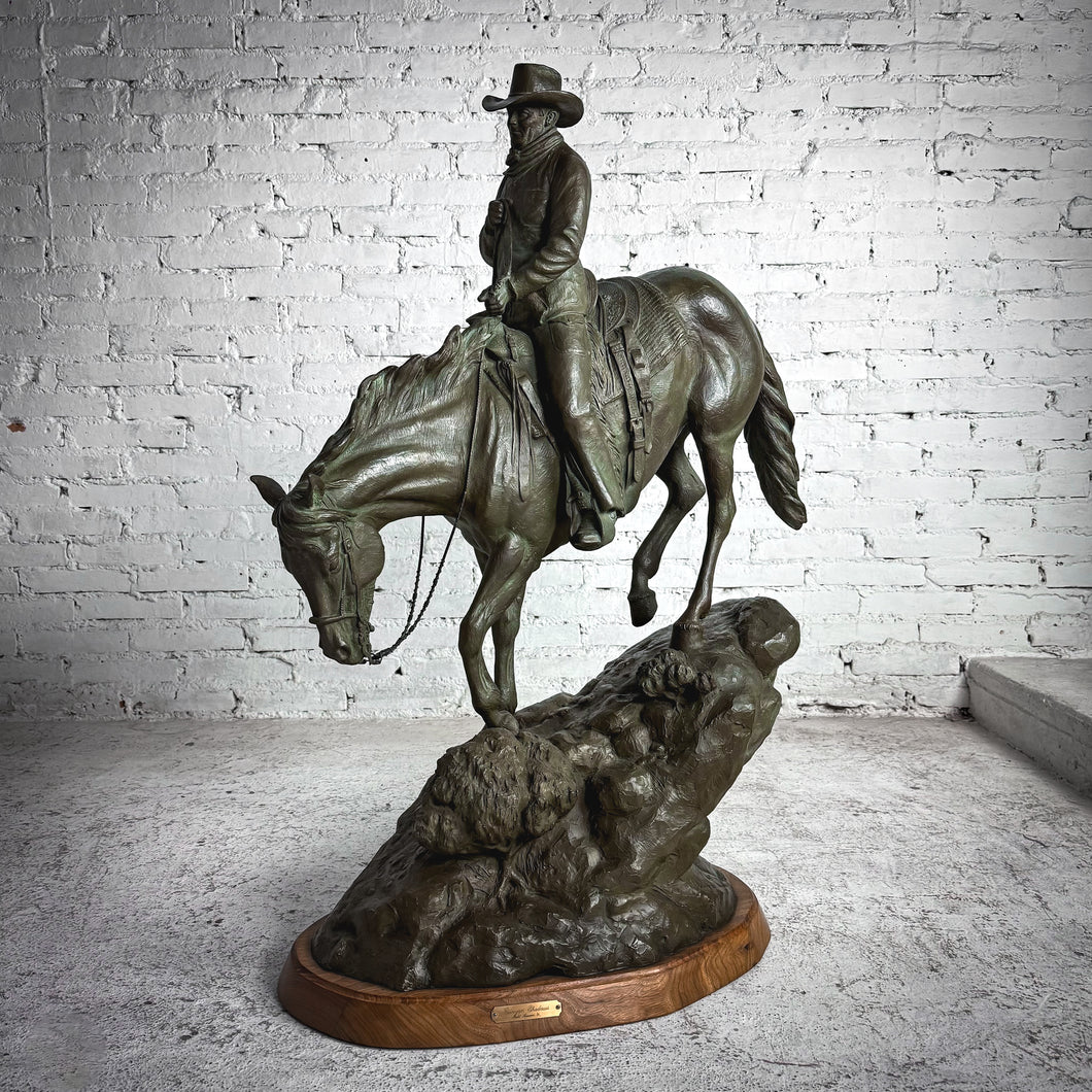 Mehl Lawson Western Bronze Sculpture
