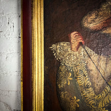 Load image into Gallery viewer, Cusco School Baroque Oil Canvas Painting
