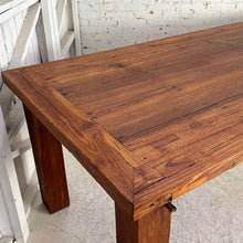Load image into Gallery viewer, Rustic Hacienda Pegged Mesquite Dining Table
