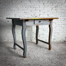 Load image into Gallery viewer, Antique Campesino Painted Pine Side Table
