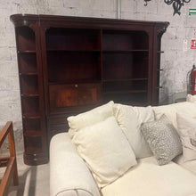 Load image into Gallery viewer, 3 Piece Neoclassical Dark Mahogany Wood Office Furniture
