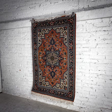 Load image into Gallery viewer, Heriz Wool Accent Persian Knotted Rug
