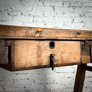 Early 20th C. Farmhouse Kitchen Island