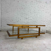 Load image into Gallery viewer, Hollywood Regency Gilt Fretwork Table
