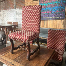 Load image into Gallery viewer, Spanish Style Upholstered Dining Chair
