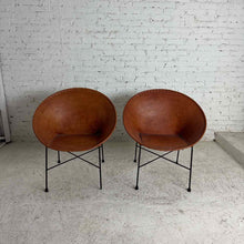 Load image into Gallery viewer, Set of 2 Artesan Pigskin Accent Chair
