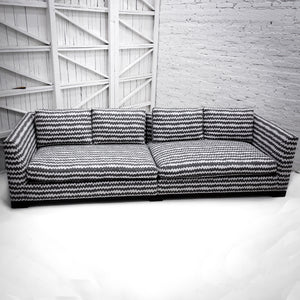 2 Piece Contemporary Indoor/Outdoor Sectional Sofa