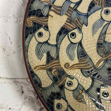 Load image into Gallery viewer, Morales 2004 Signed Ceramic Fish Platter
