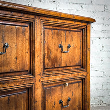 Load image into Gallery viewer, Vintage Colonial Revival Aged Oak Cabinet
