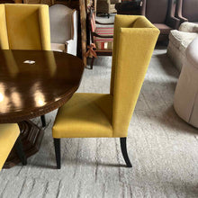 Load image into Gallery viewer, Set of 4 Art Deco Fabric Wood Dining Chair
