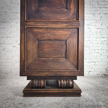 Load image into Gallery viewer, Vintage Spanish Mission Oak &amp; Granite Cabinet
