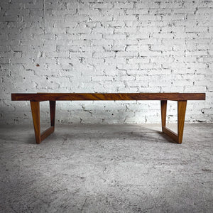 Contemporary Parota Cocktail Table