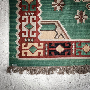 Kazak Wool Area Turkish Flatweave Rug
