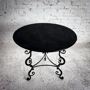 French Style Bistro Iron Dining Table