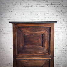 Load image into Gallery viewer, Vintage Spanish Mission Oak &amp; Granite Cabinet
