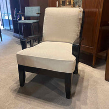 Load image into Gallery viewer, Transitional Wood Frame Armchair
