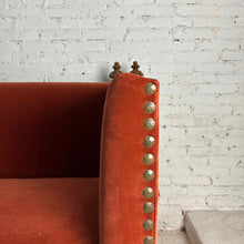 Load image into Gallery viewer, Hacienda Style Velvet Carved Sofa
