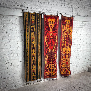 Mid Century Indonesian Ikat Textile