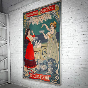 1900's Reproduction Art Nouveau Poster Wall Decor