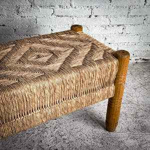 Mexican Rush Seat Bench