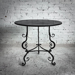 French Style Bistro Iron Dining Table