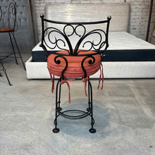 Load image into Gallery viewer, Set of 4 Spanish Colonial Swivel Iron Counter Stools

