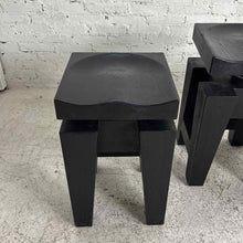 Load image into Gallery viewer, Set of Three Solid Wood Adjustable Bar Stools
