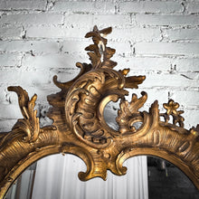 Load image into Gallery viewer, Rococo Revival Gilt Gesso Wall Mirror
