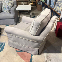 Load image into Gallery viewer, Crate &amp; Barrel Swivel Glider Chair
