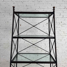 Load image into Gallery viewer, Hollywood Regency Iron 5-Tier Etagere
