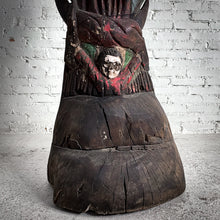 Load image into Gallery viewer, 18th Century Tall Mexican Polychrome Wood Virgin Guadalupe Decorative Statue
