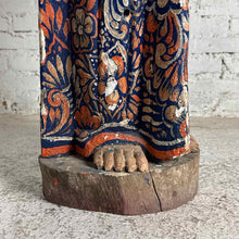Load image into Gallery viewer, Vintage Mexican Wood Bulto Saint Statue
