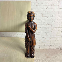 Load image into Gallery viewer, Antique Renaissance Revival Carved Wood Armchair
