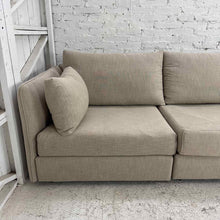 Load image into Gallery viewer, 3-Piece PolyLinen Modular Sofa
