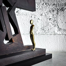 Load image into Gallery viewer, 1976 Ernset Trova Contemporary Post War Metal Sculpture
