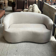 Load image into Gallery viewer, MCM Sculptural Curved Petit Sofa
